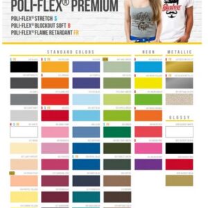 Poli-Flex Premium T-Shirtfolie (Farbig)